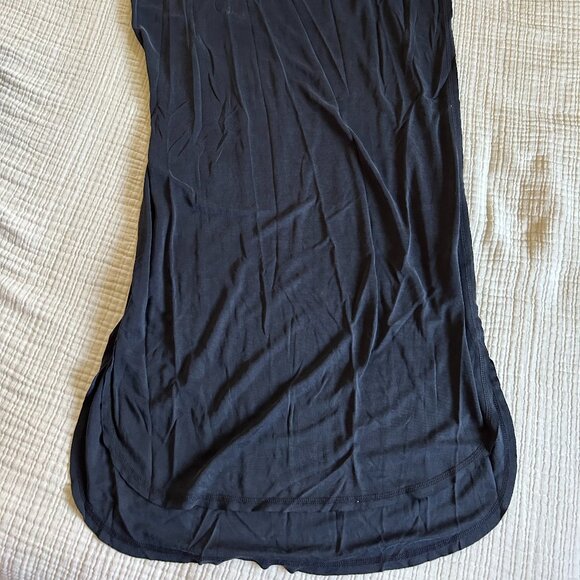 Charcoal Capsleeve Tshirt Dress - Picture 2 of 2